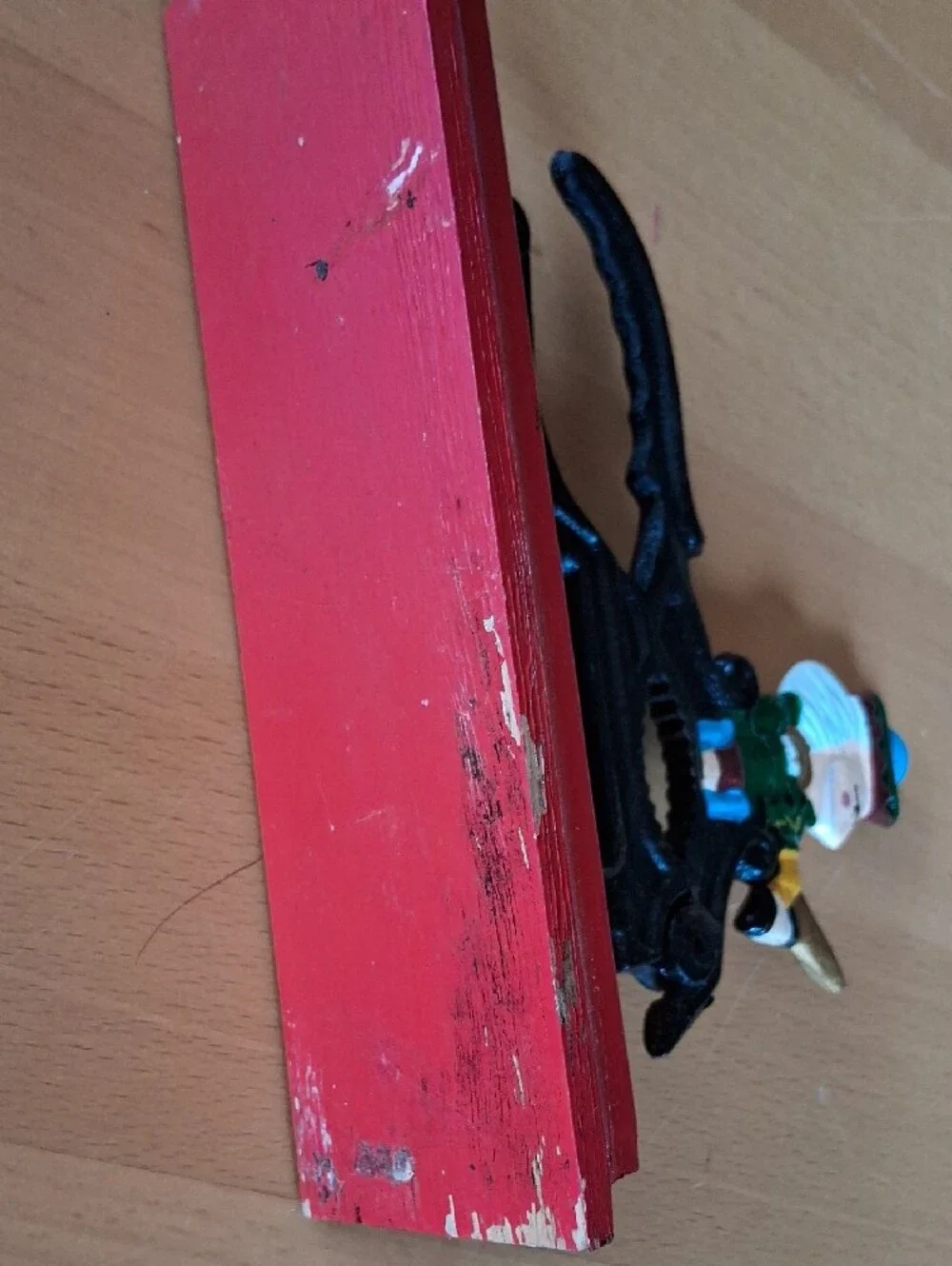 Painted Nutcracker Clamp Accent